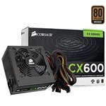 Ficha técnica e caractérísticas do produto Fonte 600w Real Cx-600w 80 Plus Bronze Cp-9020048-ww - Corsair