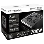 Ficha técnica e caractérísticas do produto Fonte 700W TT Smart ATX2.3 80+ White PS-SPD-0700NPCWBZ-W
