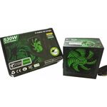Ficha técnica e caractérísticas do produto Fonte ATX 530W Real 12" TOB Gamer Dragon Green