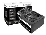 Ficha técnica e caractérísticas do produto Fonte ATX Thermaltake 500W Smart Series 80 Plus, PFC Ativo PS-SPD-0500NPCWBZ-W