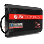 Fonte Automotiva Jfa 100a 4400w Sci Carregador de Bateria Bivolt Automático Voltímetro Amperimetro