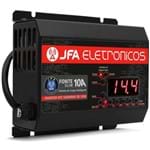 Ficha técnica e caractérísticas do produto Fonte Automotiva JFA 10A Slim 500W Carregador de Baterias Bivolt Automático LED Voltimetro Amperimet