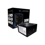 Ficha técnica e caractérísticas do produto Fonte Bluecase 500w Blu 500-k Atx