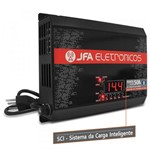 Ficha técnica e caractérísticas do produto Fonte Carregador JFA 50A SCI Slim 50 Amperes Bivolt com Voltímetro e Amperímetro