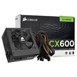 Ficha técnica e caractérísticas do produto Fonte Corsair Cx600