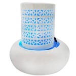 Ficha técnica e caractérísticas do produto Fonte de Ceramica de Agua Luz com Quedas Cascata Decorativa Colorida