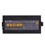 Ficha técnica e caractérísticas do produto Fonte EVGA 850W 80 Plus Bronze Semi Modular 110-BQ-0850-V