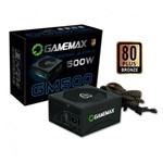 Ficha técnica e caractérísticas do produto Fonte Gamemax GM500 GMX 500W 80 Plus Bronze.