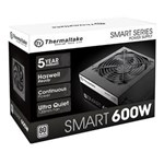 Ficha técnica e caractérísticas do produto Fonte Thermaltake Smart 600W REAL 80 PLUS White