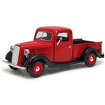 Ficha técnica e caractérísticas do produto Ford Pick Up 1937 Motormax 1:24 Vermelho