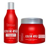 Ficha técnica e caractérísticas do produto Forever Liss Color Red Shampoo E Máscara