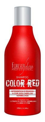 Ficha técnica e caractérísticas do produto Forever Liss Professional Shampoo Color Red 300mL