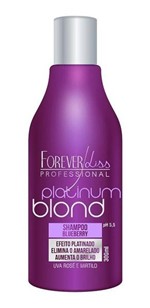 Ficha técnica e caractérísticas do produto Forever Liss Shampoo Matizador Platinum Blond 300ml