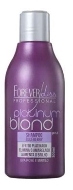 Ficha técnica e caractérísticas do produto Forever Liss Shampoo Platinum Blond Matizador 300ml