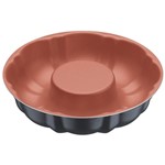 Ficha técnica e caractérísticas do produto Forma de Bolo Bakery 24 Cm Cinza - Tramontina