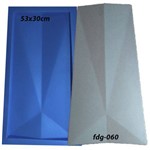 Ficha técnica e caractérísticas do produto Forma de Gesso 3d Plastico com Manta de Borracha Fdg-060