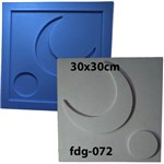 Ficha técnica e caractérísticas do produto Forma de Gesso 3d Plastico com Manta de Borracha Fdg-072