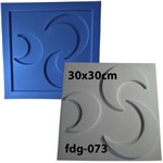 Ficha técnica e caractérísticas do produto Forma de Gesso 3d Plastico com Manta de Borracha Fdg-073