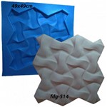 Forma de Gesso 3d Plastico com Manta de Borracha Fdg-514