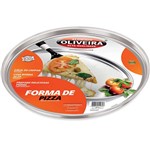 Ficha técnica e caractérísticas do produto Forma de Pizza Nº 35 Alumínio Oliveira - Aluminio Oliveira