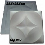 Forma de Plástico C/ Borracha Gesso 3d Fdg-042
