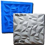 Ficha técnica e caractérísticas do produto Forma de Plástico C/borracha Gesso 3d Fdg-408