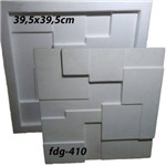 Ficha técnica e caractérísticas do produto Forma de Plástico C/borracha Gesso 3d Fdg-410