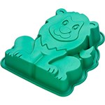 Ficha técnica e caractérísticas do produto Forma de Silicone Decorada Leão Verde - La Cuisine