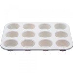 Ficha técnica e caractérísticas do produto Forma para 12 Cupcakes Mimo Style