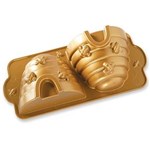 Ficha técnica e caractérísticas do produto Forma para Bolo - Gold Beehive - Dourado