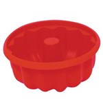Ficha técnica e caractérísticas do produto Forma para Pudim Mimo Style em Silicone – 1 L - Vermelho
