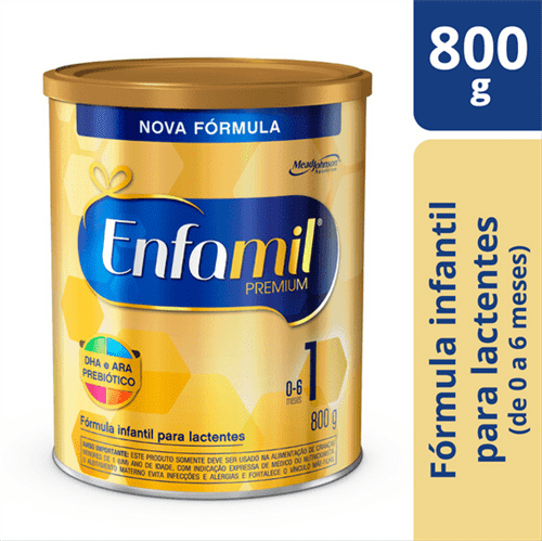 Ficha técnica e caractérísticas do produto Fórmula Infantil Enfamil Premium 1 - Lata 800g