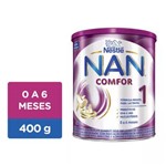 Ficha técnica e caractérísticas do produto Fórmula Infantil Nan Comfor 1 Lata 400g - Nestlé