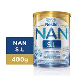 Ficha técnica e caractérísticas do produto Fórmula Infantil NAN Sem Lactose Lata 400g - Nestlé