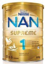 Ficha técnica e caractérísticas do produto Fórmula Infantil NAN Supreme 1 Lata 800g - Nestlé