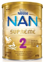 Ficha técnica e caractérísticas do produto Fórmula Infantil NAN Supreme 2 Lata 800g - Nestlé