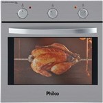 Ficha técnica e caractérísticas do produto Forno de Embutir Elétrico Philco Chef com Timer, Grill e Sistema Rotisserie - 220V - 58 Litros,