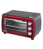 Ficha técnica e caractérísticas do produto Forno Elétrico 21L FT21V Vermelho 220V Black Decker