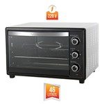 Ficha técnica e caractérísticas do produto Forno Eletrico Best 46 Litros Plus Preto/Branco 220V 2000W