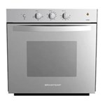 Ficha técnica e caractérísticas do produto Forno Elétrico de Embutir Brastemp Clean Inox Bob61Arbna - 220V