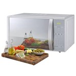 Ficha técnica e caractérísticas do produto Forno Micro-ondas LG Grill Easy Clean MH7053R Espelhado, 30L - 110 V