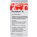 Ficha técnica e caractérísticas do produto Fortekor 5 - 30 Comprimidos - Novartis