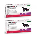 Ficha técnica e caractérísticas do produto Fortekor 5 Novartis 02 Unidades 28 Comp. Cães e Gatos - Elanco
