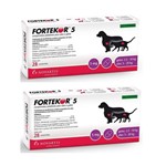 Ficha técnica e caractérísticas do produto Fortekor 5 Novartis - 02 Unidades - 28 Comp. - Cães e Gatos - Elanco
