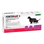 Ficha técnica e caractérísticas do produto Fortekor 5mg para Cães e Gatos Uso Veterinário com 28 Comprimidos