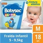 Ficha técnica e caractérísticas do produto Fralda Babysec Galinha Pintadinha Ultra Jumbinho M 18 Unidades