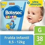 Ficha técnica e caractérísticas do produto Fralda Babysec Galinha Pintadinha Ultrasec G 38 Unids, Babysec, G