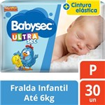 Ficha técnica e caractérísticas do produto Fralda Babysec Galinha Pintadinha Ultrasec P 30 Unidades