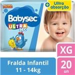 Ficha técnica e caractérísticas do produto Fralda Babysec Galinha Pintadinha Ultrasec Xg 20 Unids