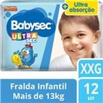 Ficha técnica e caractérísticas do produto Fralda Babysec Galinha Pintadinha Ultrasec Xxg 12 Unids